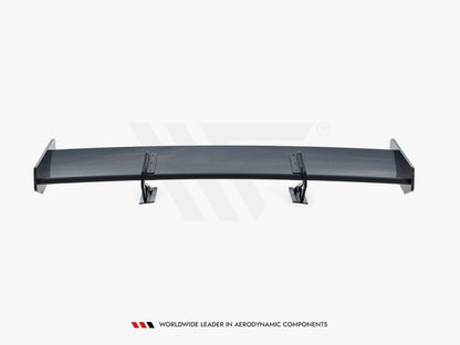 Maxton Design Carbon Spoiler With Upper Swan Mounting + LED Audi A5 Coupe 8T