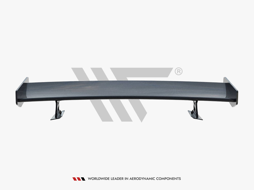 Maxton Design Carbon Spoiler With External Brackets Uprights + LED Audi A5 Coupe 8T