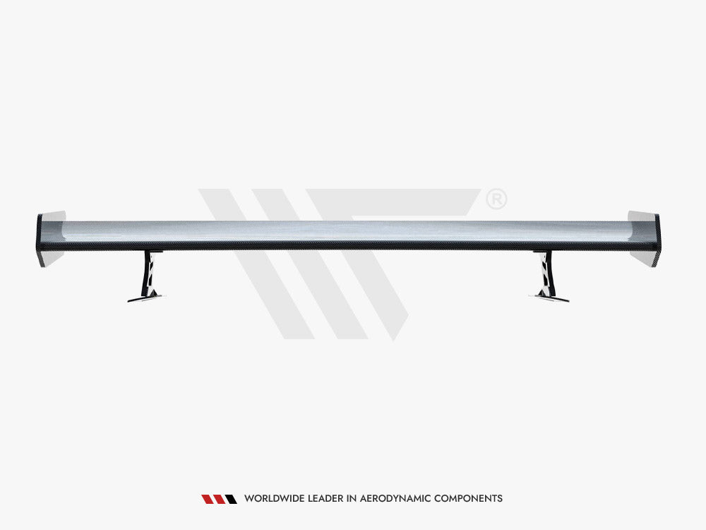 Maxton Design Carbon Spoiler With External Brackets Uprights Audi A5 Coupe 8T