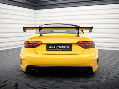 Maxton Design Carbon Spoiler With Internal Brackets Uprights Audi A5 Coupe 8T