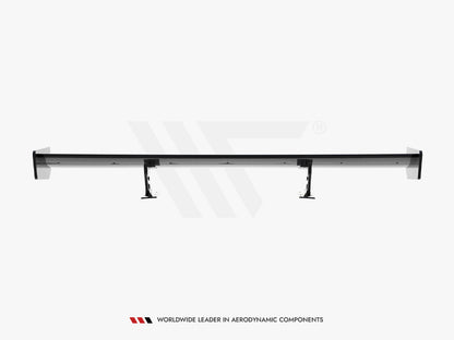 Maxton Design Carbon Spoiler With Internal Brackets Uprights Audi A5 Coupe 8T