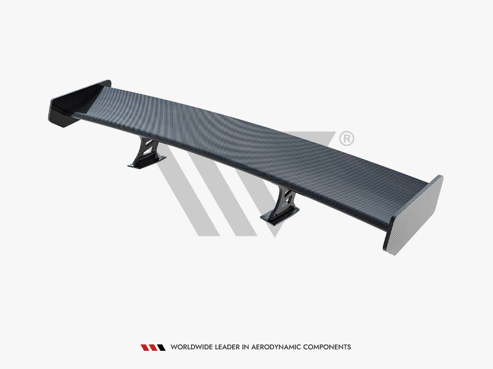 Maxton Design Carbon Spoiler With Internal Brackets Uprights Audi A5 Coupe 8T