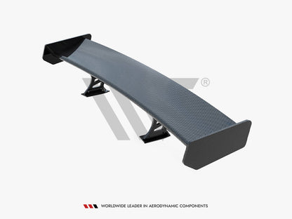 Maxton Design Carbon Spoiler With Internal Brackets Uprights Audi A5 Coupe 8T