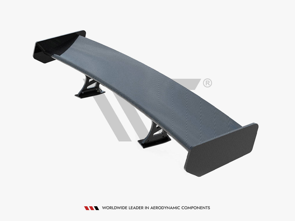 Maxton Design Carbon Spoiler With Internal Brackets Uprights Audi A5 Coupe 8T