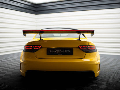 Maxton Design Carbon Spoiler With Internal Brackets Uprights + LED Audi A5 Coupe 8T