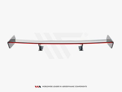 Maxton Design Carbon Spoiler With Internal Brackets Uprights + LED Audi A5 Coupe 8T