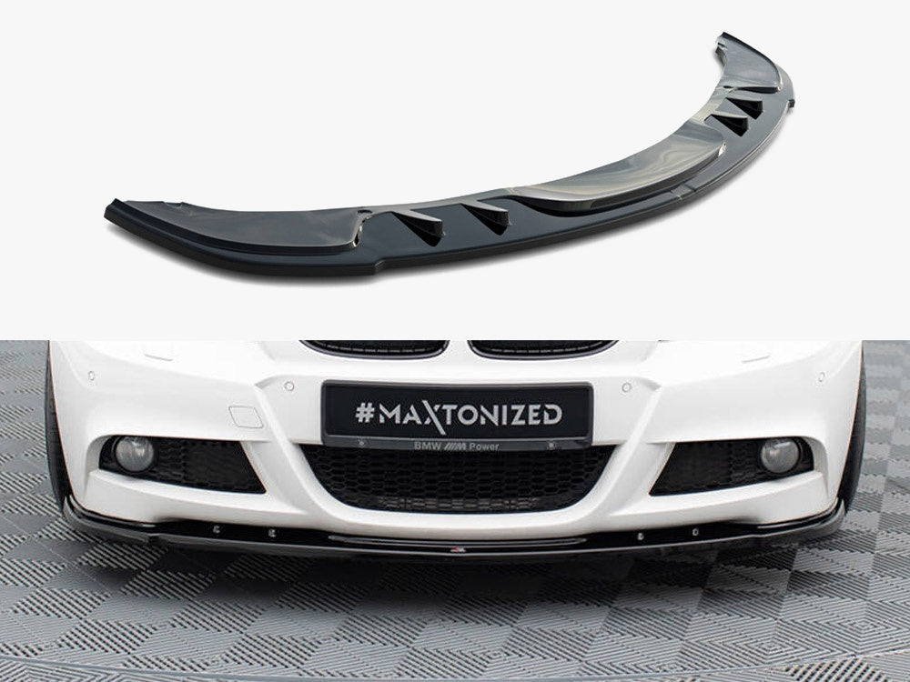 Maxton Design Front Splitter V.1 BMW 3 Sedan / Touring M-Sport E90 / E91 Facelift