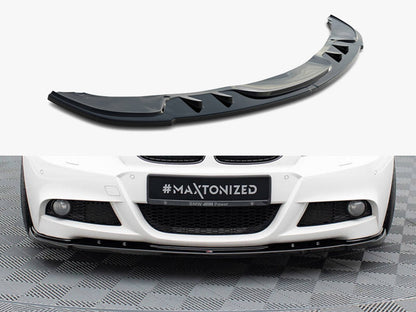 Maxton Design Front Splitter V.1 BMW 3 Sedan / Touring M-Sport E90 / E91 Facelift