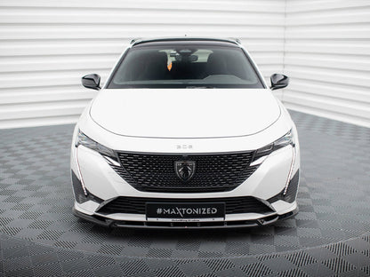 Maxton Design Front Splitter Peugeot 308 GT Mk3