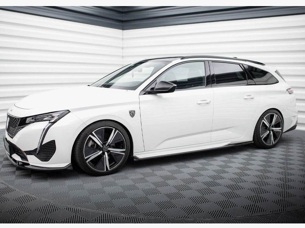 Maxton Design Side Skirts Diffusers Peugeot 308 GT SW Mk3