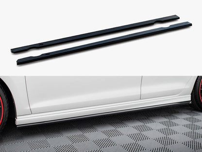 Maxton Design Side Skirts Diffusers V.3 Volkswagen Golf R / R-Line Mk7