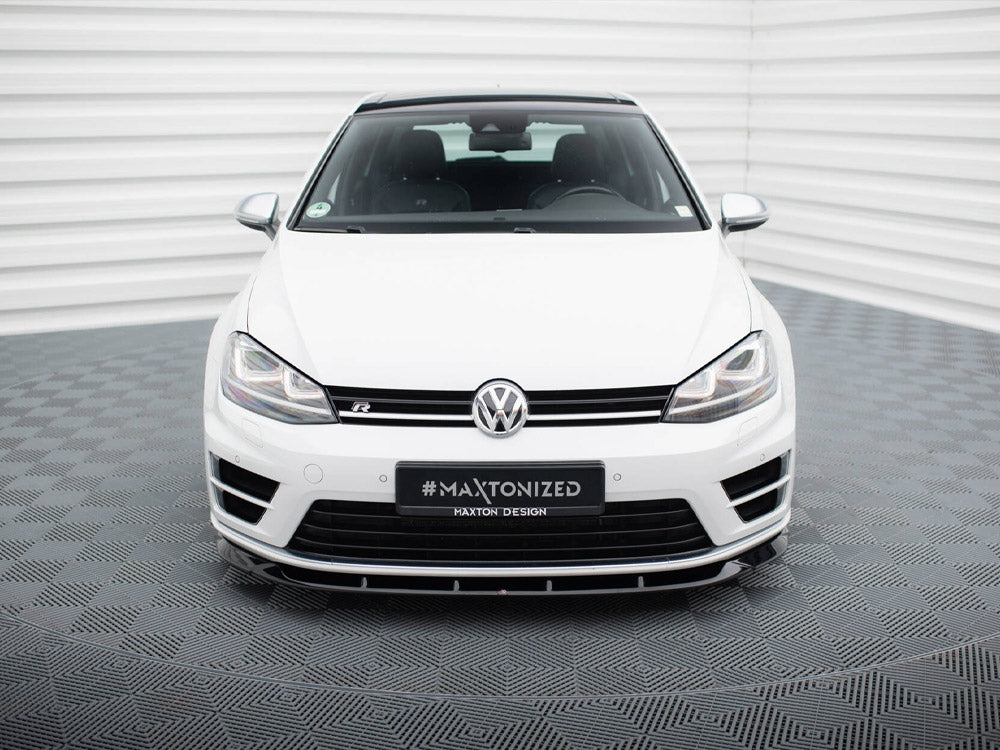 Maxton Design Front Splitter V.6 Volkswagen Golf R / R-Line Mk7