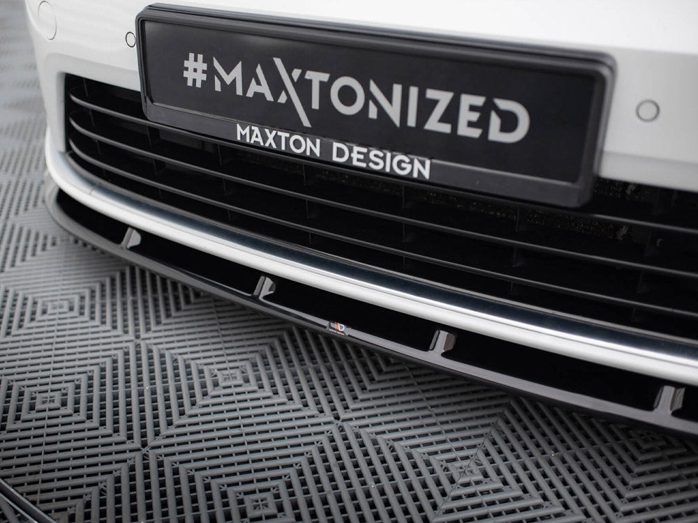 Maxton Design Front Splitter V.6 Volkswagen Golf R / R-Line Mk7