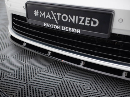 Maxton Design Front Splitter V.6 Volkswagen Golf R / R-Line Mk7