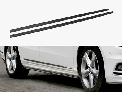 Maxton Design Side Skirts Diffusers Volkswagen Passat R-Line B7