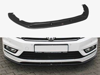 Maxton Design Front Splitter V.1 Volkswagen Passat R-Line B7 - Carbon Look