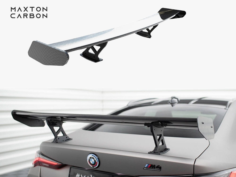 Maxton Design Carbon Spoiler With Internal Brackets Uprights BMW M4 G82 / G82 Facelift / M440i / 4 M-Pack G22 / G22 Facelift