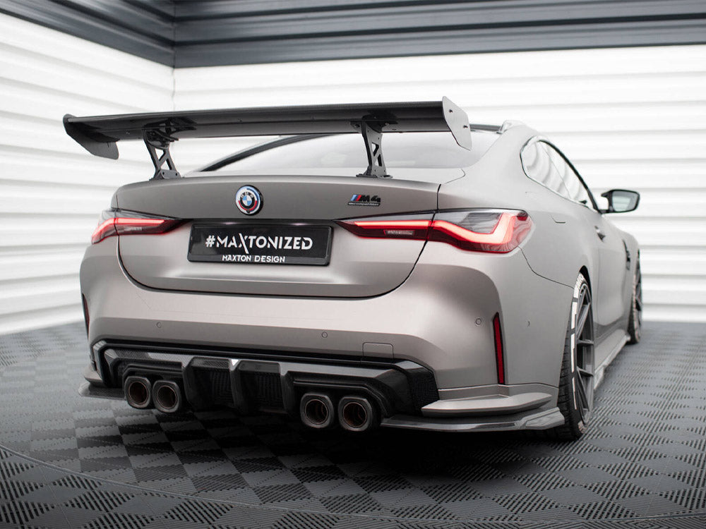 Maxton Design Carbon Spoiler With Internal Brackets Uprights BMW M4 G82 / G82 Facelift / M440i / 4 M-Pack G22 / G22 Facelift