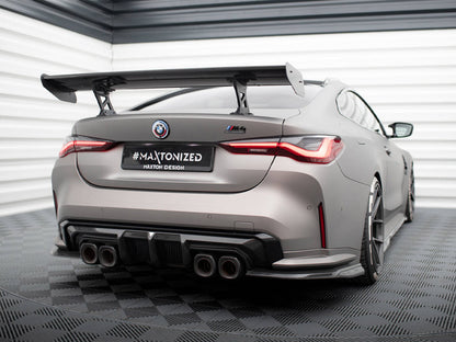 Maxton Design Carbon Spoiler With Internal Brackets Uprights BMW M4 G82 / G82 Facelift / M440i / 4 M-Pack G22 / G22 Facelift
