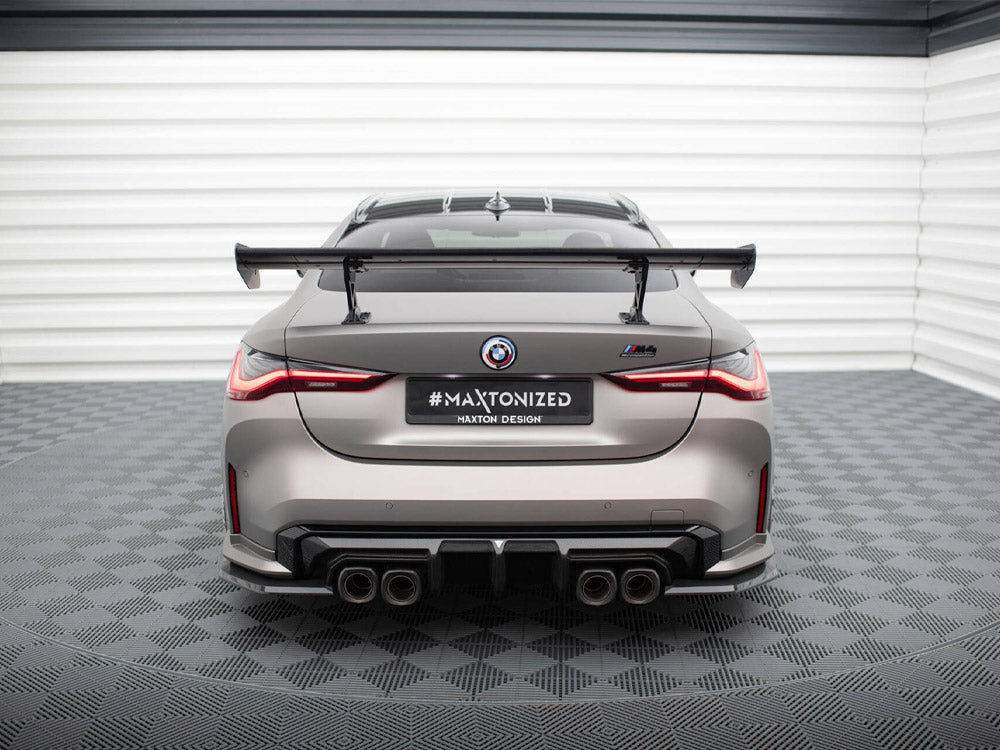 Maxton Design Carbon Spoiler With Internal Brackets Uprights BMW M4 G82 / G82 Facelift / M440i / 4 M-Pack G22 / G22 Facelift