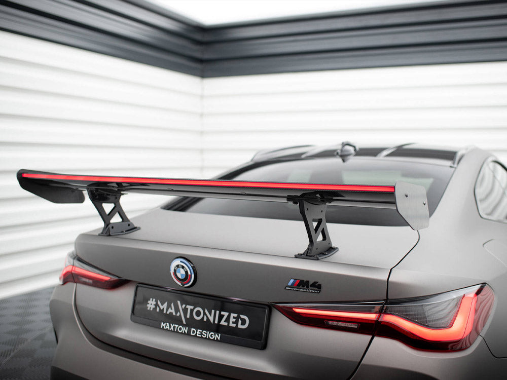 Maxton Design Carbon Spoiler With Internal Brackets Uprights + LED BMW M4 G82 / G82 Facelift / M440i / 4 M-Pack G22 / G22 Facelift