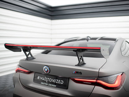 Maxton Design Carbon Spoiler With Internal Brackets Uprights + LED BMW M4 G82 / G82 Facelift / M440i / 4 M-Pack G22 / G22 Facelift