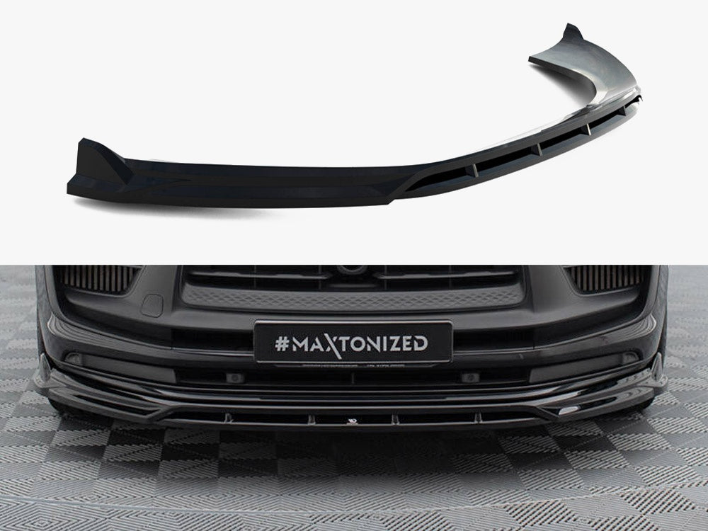 Maxton Design Front Splitter Porsche Macan GTS Mk1 Facelift 2