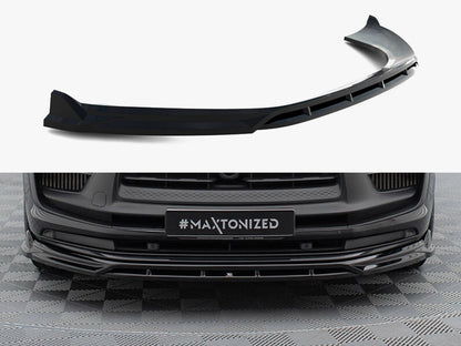 Maxton Design Front Splitter Porsche Macan GTS Mk1 Facelift 2