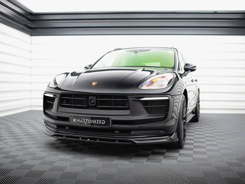Maxton Design Front Splitter Porsche Macan GTS Mk1 Facelift 2
