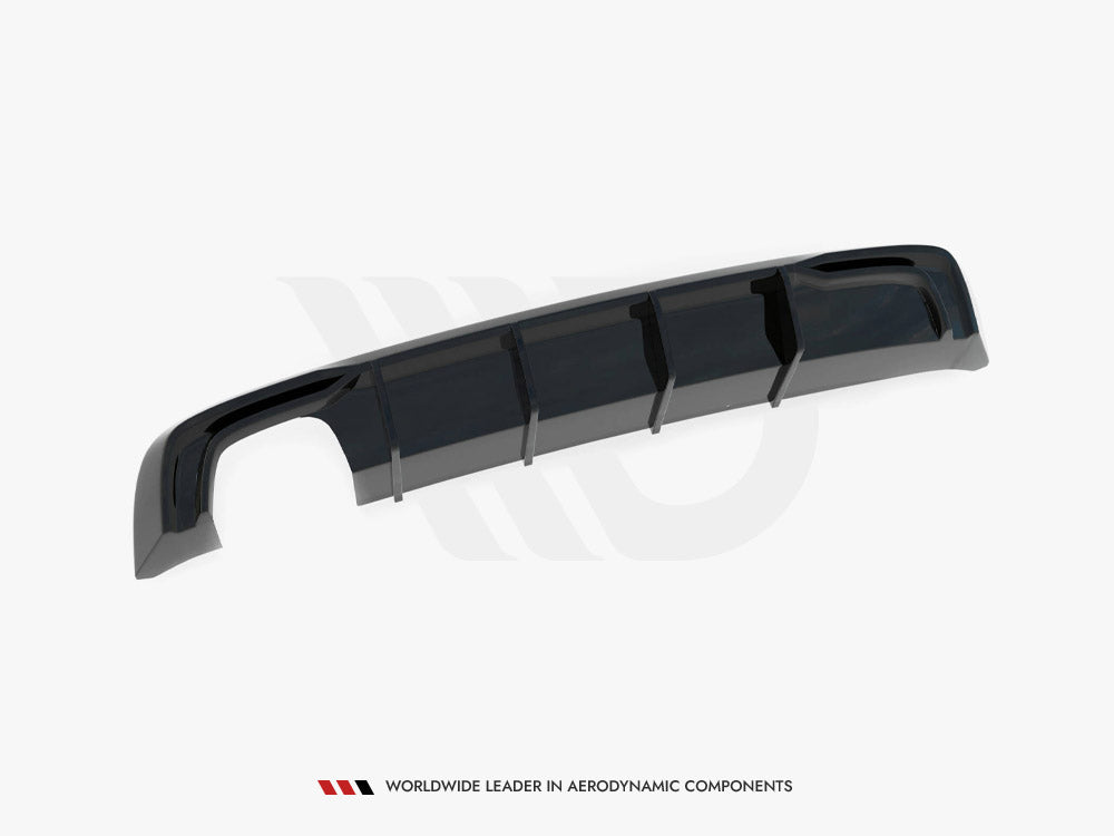 Maxton Design Rear Valance Audi A3 Sportback 8V Facelift (Version with double exhaust tip)