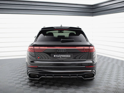 Maxton Design Rear Splitter (Vertical Bars) V.1 Audi SQ8 / Q8 S-Line Mk1 Facelift