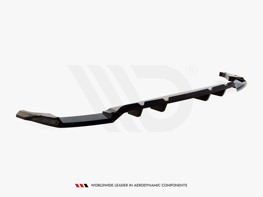 Maxton Design Rear Splitter (Vertical Bars) V.1 Audi SQ8 / Q8 S-Line Mk1 Facelift