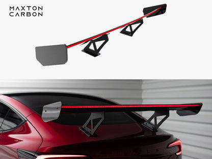 Maxton Design Carbon Spoiler + LED Tesla Model 3
