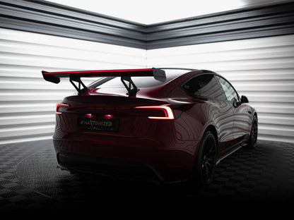 Maxton Design Carbon Spoiler + LED Tesla Model 3