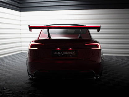 Maxton Design Carbon Spoiler + LED Tesla Model 3