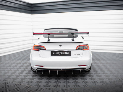 Maxton Design Carbon Spoiler + LED Tesla Model 3