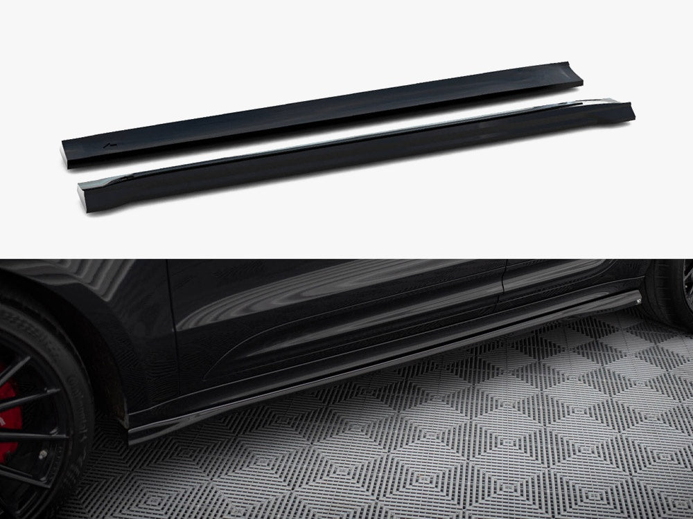 Maxton Design Side Skirts Diffusers Porsche Macan T / GTS Mk1 Facelift 2