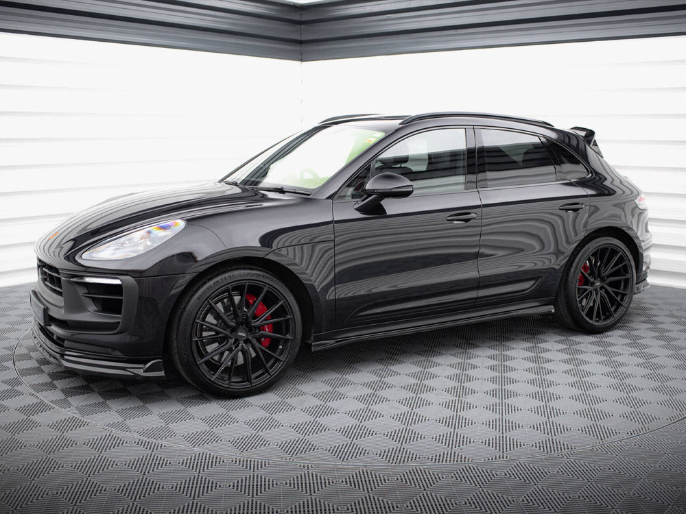 Maxton Design Side Skirts Diffusers Porsche Macan T / GTS Mk1 Facelift 2