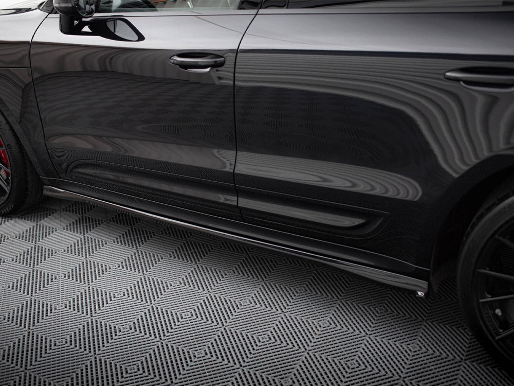 Maxton Design Side Skirts Diffusers Porsche Macan T / GTS Mk1 Facelift 2