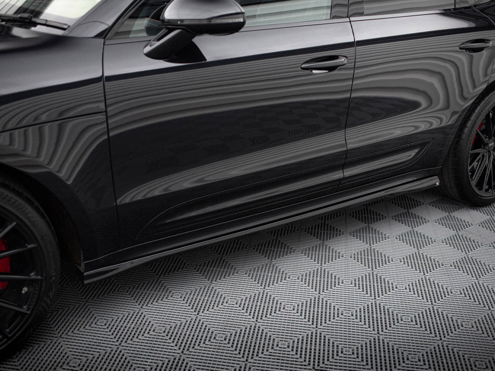 Maxton Design Side Skirts Diffusers Porsche Macan T / GTS Mk1 Facelift 2