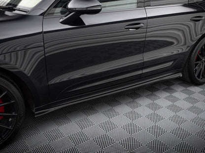 Maxton Design Side Skirts Diffusers Porsche Macan T / GTS Mk1 Facelift 2