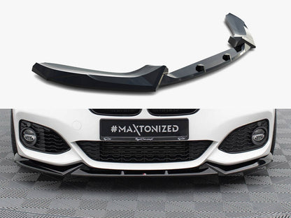 Maxton Design Front Splitter V.5 BMW 1 M-Pack / M140i F20 Facelift