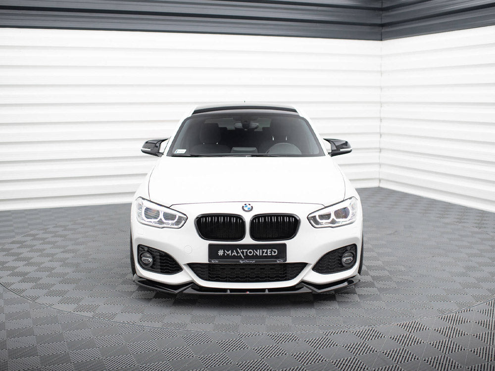 Maxton Design Front Splitter V.5 BMW 1 M-Pack / M140i F20 Facelift