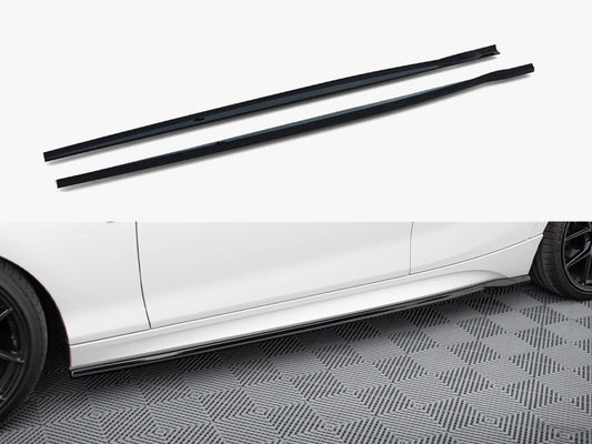 Maxton Design Side Skirts Diffusers V.5 BMW 1 M-Pack / M140i F20 Facelift