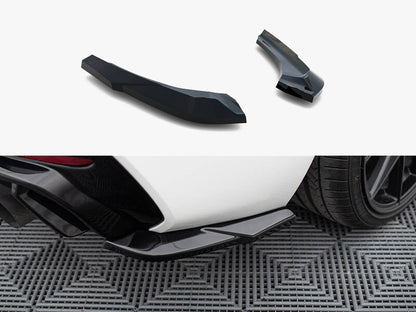 Maxton Design Rear Side Splitters V.5 (For rear valance v.3) BMW 1 M-Pack / M140i F20 Facelift