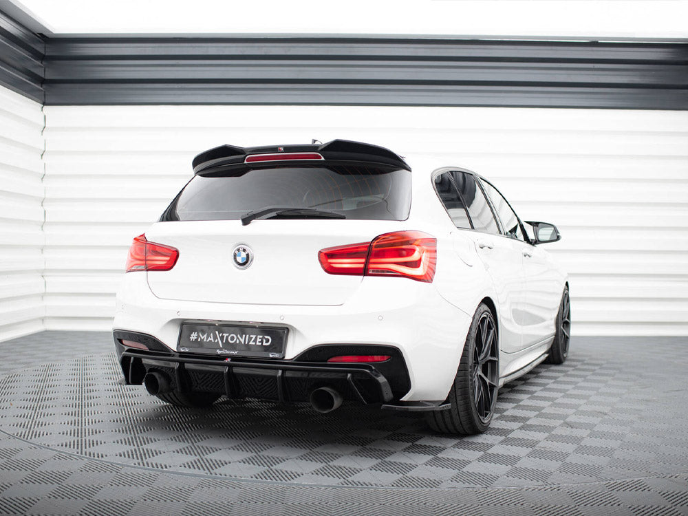 Maxton Design Rear Side Splitters V.5 (For rear valance v.3) BMW 1 M-Pack / M140i F20 Facelift