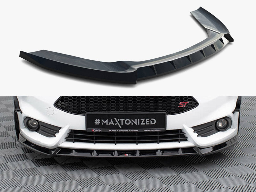 Maxton Design Front Splitter V.6 Ford Fiesta ST Mk7 Facelift