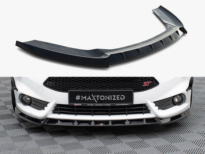 Maxton Design Front Splitter V.6 Ford Fiesta ST Mk7 Facelift