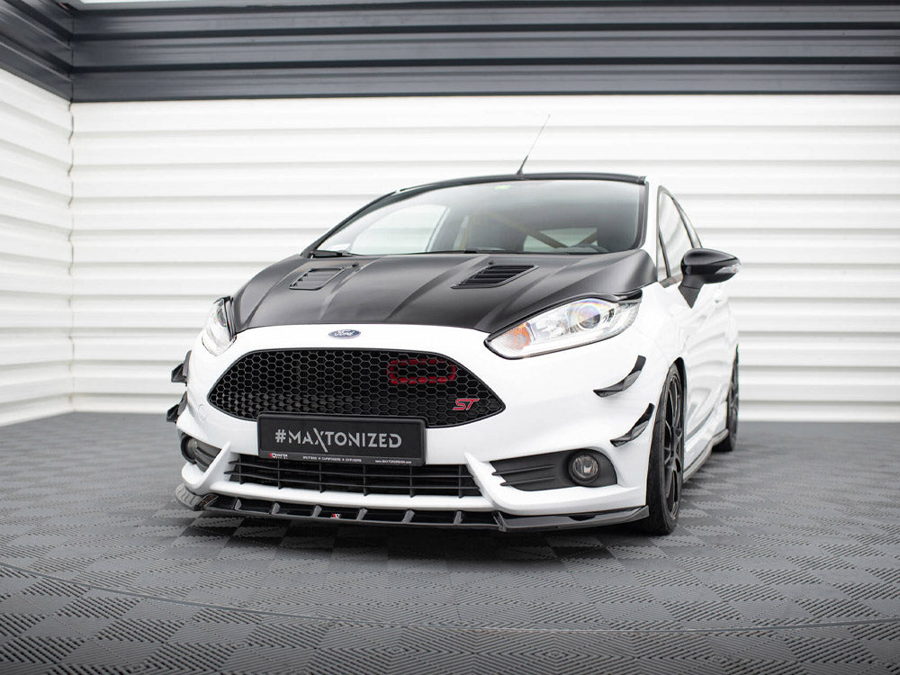 Maxton Design Front Splitter V.6 Ford Fiesta ST Mk7 Facelift