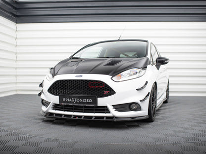 Maxton Design Front Splitter V.6 Ford Fiesta ST Mk7 Facelift